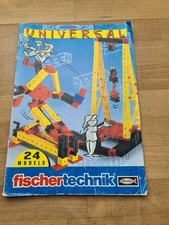 fischertechnik Universal 24 Modelle super Zustand vollständig 30308 + Anleitung