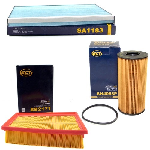 Inspektionspaket filterset sct - filterset,