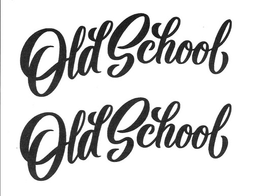 Oldschool neu auto - neu, 2x,