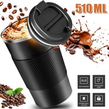 Edelstahl Kaffee Thermobecher To Go Auslaufsicher Kaffeebecher Trinkbecher 510ml
