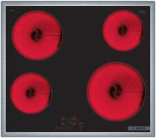 Bosch Kochfeld Einbau AUTARK 60 cm Glaskeramik Edelstahl-Rahmen PKE645BB2E 