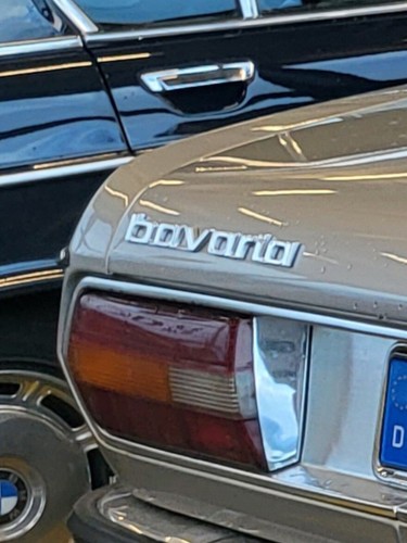 Schriftzug bavaria für bmw - "bavaria",