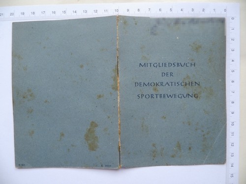 Mitgliedsbuch der