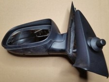 Seat Arosa (6H1) Rückspiegel Außenspiegel links 057105LLL, schwarz, manuell