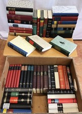 53 Bücher in Leder gebunden Klassiker Romane Belletristik Dekoration Bücherregal