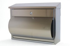 Edelstahl Briefkasten Modern