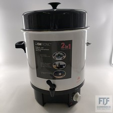 Clatronic® 2in1 Heißgetränke- & Einkochautomat mit 25L Einkochtopf - Beschädigt