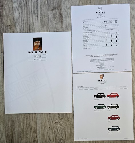 Austin mini prospekt 1994 - mini, 9.1994