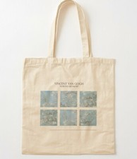 Van Gogh Mandelblüten Tragetasche - %100 Premium Qualität Baumwolle