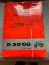 Ersatzteilliste Deutz Fahr D