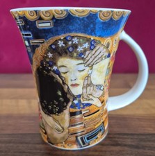 Dunoon Becher Fine Bone China, "Harmonie" inspired by GUSTAV KLIMT, 350ml, Neu