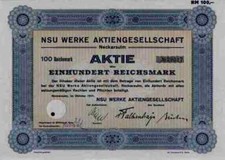 NSU Neckarsulm 1941 Fiat Turin