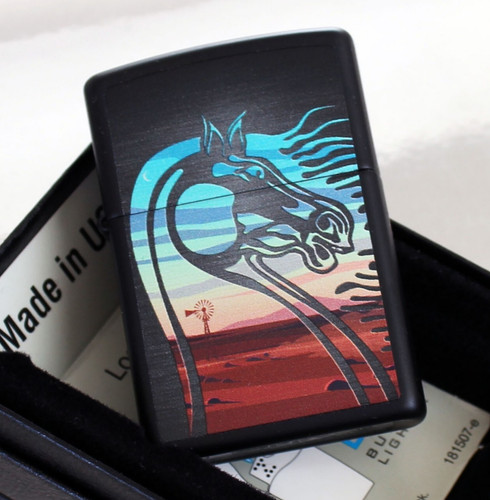 Zippo lighter horse desert - lighter, ⁕