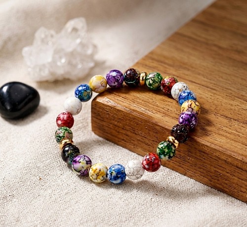 Chakra armband heilsteine - 7‑chakra,
