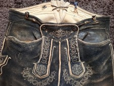 alte Hirschlederhose Größe