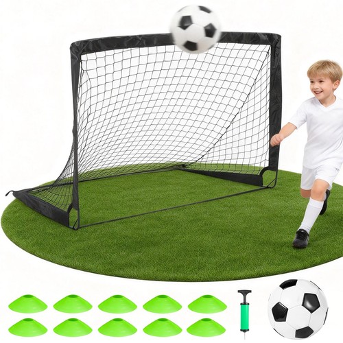 2er fußballtor kinder set - set,