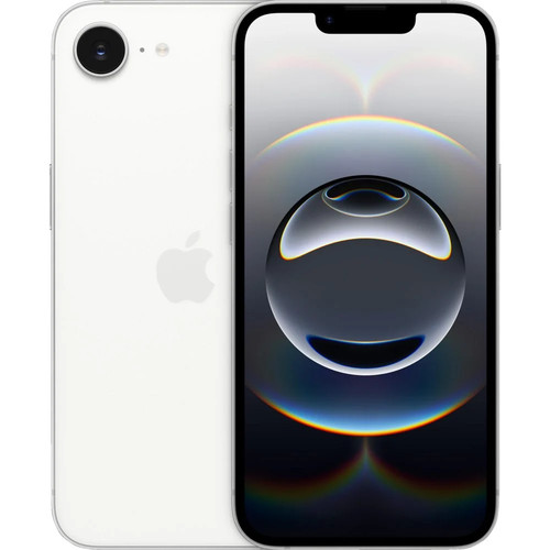 Apple iphone 16e 128 white - 128,