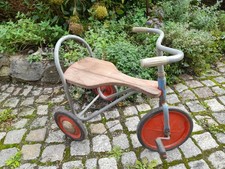 altes Dreirad DDR , 50er 60er Jahre, HOLZ Hersteller Unbekannte Sehr Gut