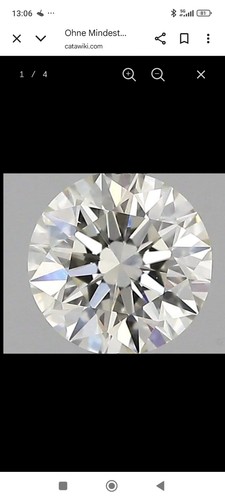 Diamant runder brilliant 05 - runder, 1,05