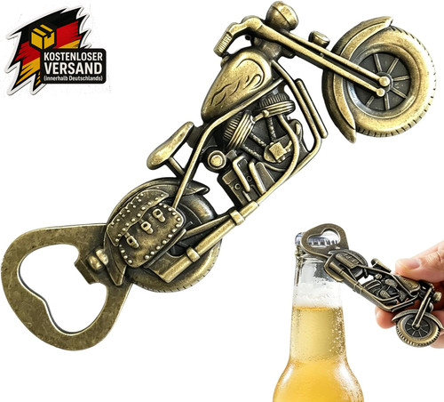 Motorrad flaschenöffner - motorrad,