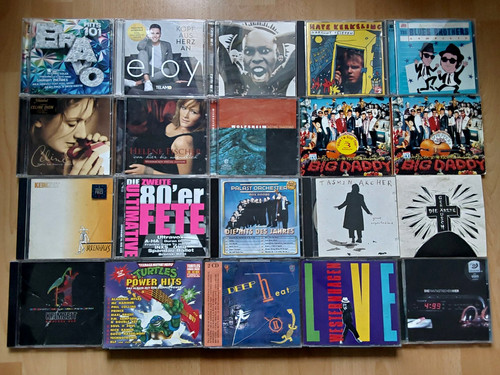 Konvolut rock jewelcase - cd,