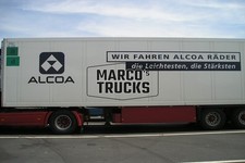 Lkw foto kofferauflieger - foto,