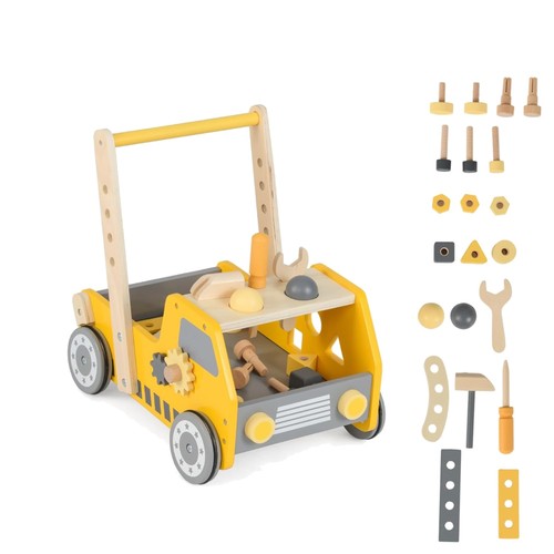 Lauflernwagen holz kinderwagen - holz,