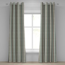 Retro 2-Panel-Fenstervorhänge