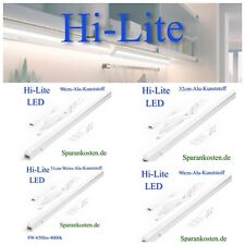 Hi-Lite LED Küchen Unterbauleuchte -div. Längen,Lumen,Watt &Farben m.Zuleitung