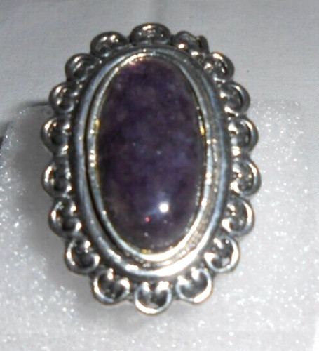 Großer damenring amethyst - damenring,