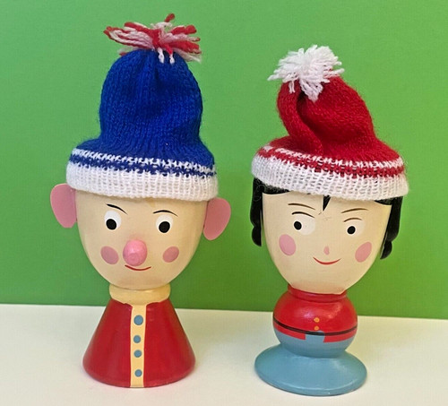 Bemalte holzschalen 2 - -,