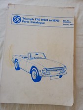 Ersatzteil - Katalog Triumph TR6 (1974 - 1976 )