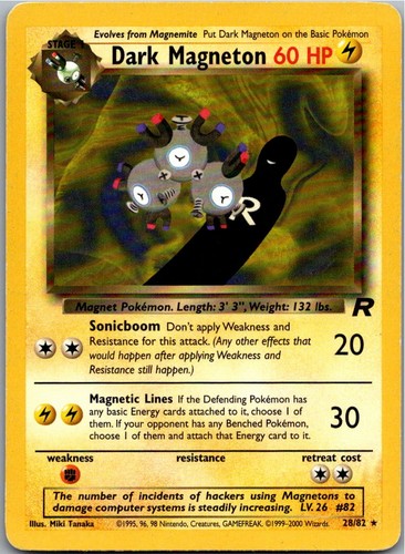 Pokémon dunkles magneton - pokémon,