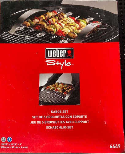 Weber schaschlik set - weber, edelstahl