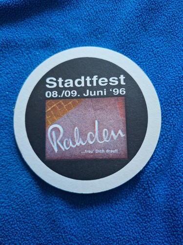 Bierdeckel 1996 rahden barre - rahden,
