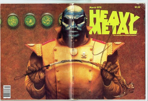 Heavy metal magazine march - metal,
