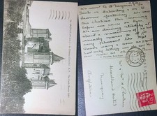 Postkarte Saumur Schloss Frankreich ~1910