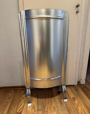 Ofenschirm mit Füßen silber