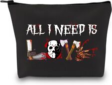 All I Need Is Love Kosmetiktasche Gruselfilm Horrorfilm Liebhaber Geschenk Slasher Film