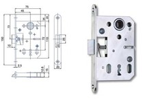Zimmertür Einsteckschloss