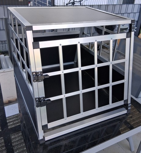 Alu hundetransportbox fürs - alu,
