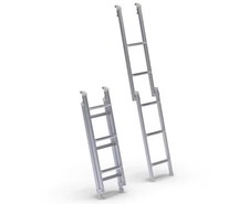 Faltbare alu leiter - alu-leiter, für