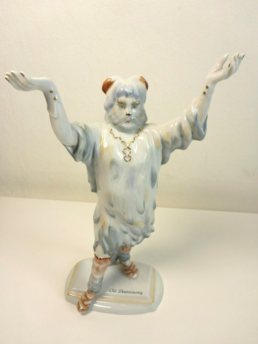 Wallendorfer porzellan figur - porzellan,