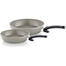 Pfannen-Set Fissler Ceratal Comfort  grau Bratpfanne Pfanne Pfannenset