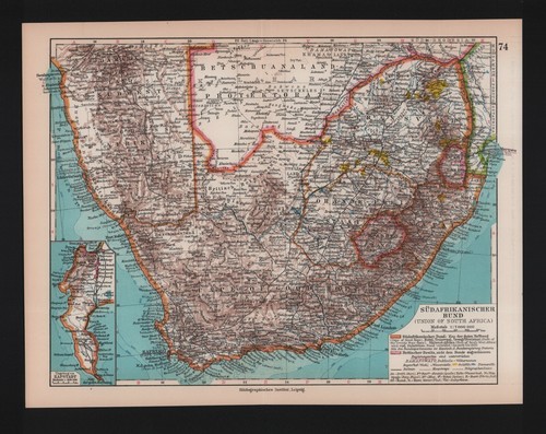 Landkarte map 1928