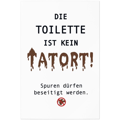 Die toilette ist - toilette,