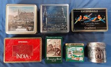 Blechdosen Trumpf Sprengel Stollwerk Bären Lebkuchen Underberg Pferde Aachen....