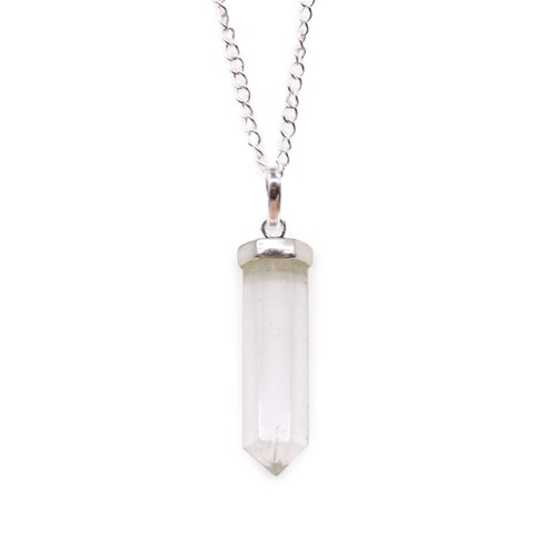 Edelstein anhänger kette - edelstein,