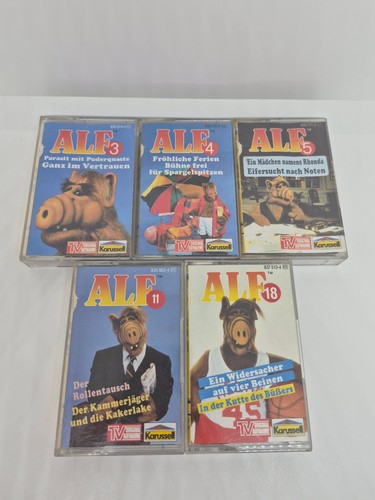 Alf hörspiel konvolut - 6x,