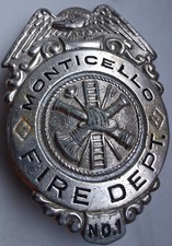 Feuerwehr Badges, Monticello